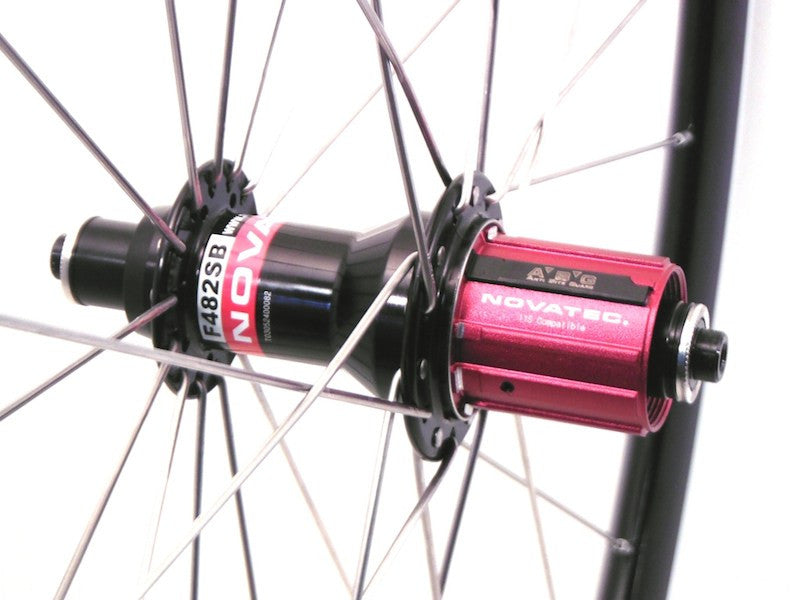 Neil’s well considered Kinlin’s on Novatec – strong, light, inexpensive (Keith Bontrager was wrong!)