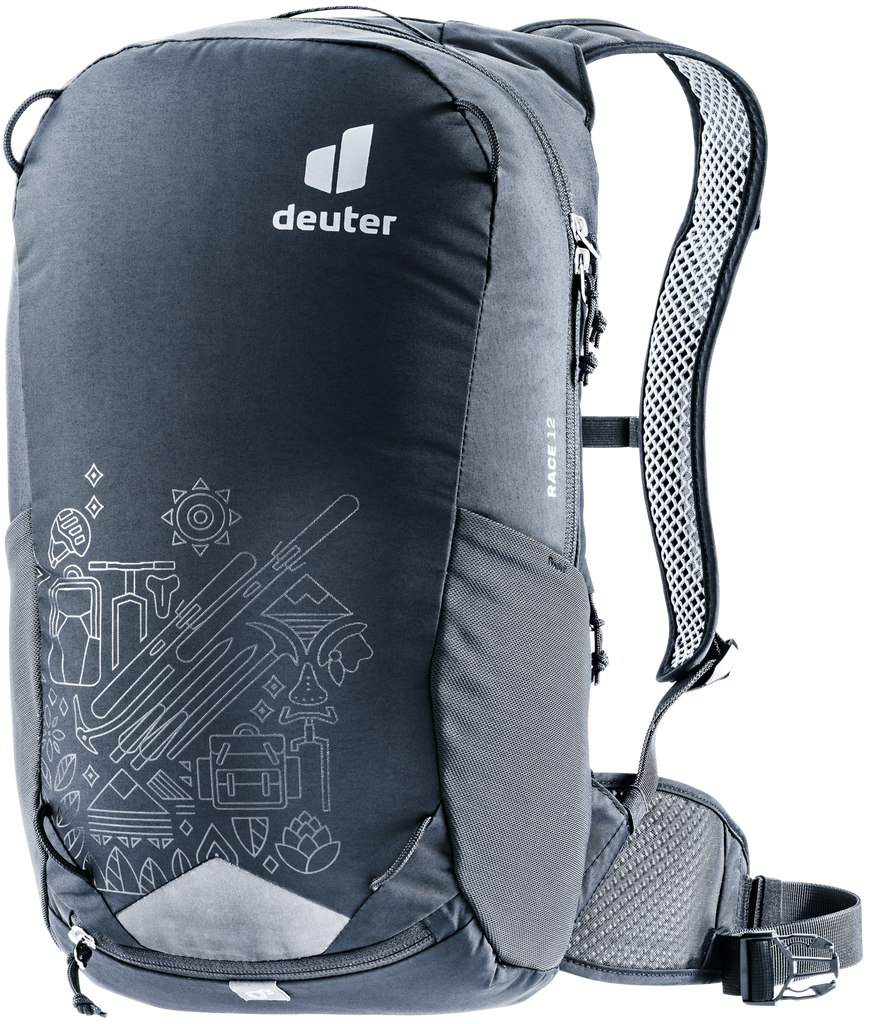 35% OFF! Deuter RACE 12 Bike MTB Cycling Backpack Black