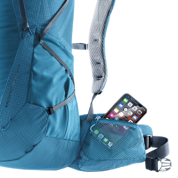 30% OFF! Deuter AIRCONTACT ULTRA 40+5 Trekking Hiking Backpack Wave-Ink