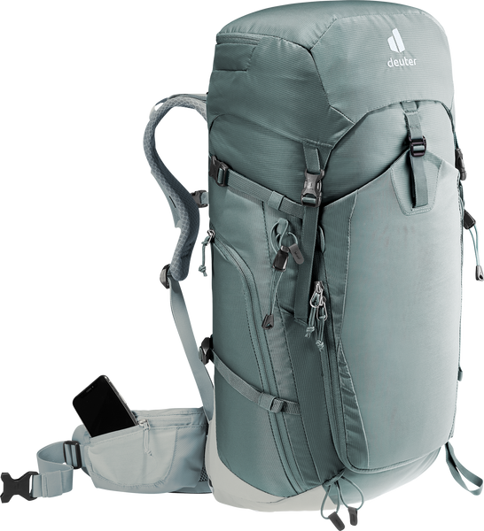 33% OFF! Deuter TRAIL PRO 34 SL Climbing Hiking Backpack Teal-Tin