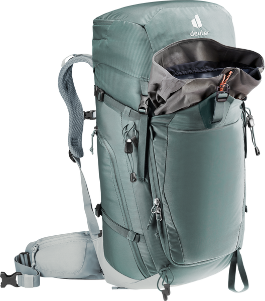 33% OFF! Deuter TRAIL PRO 34 SL Climbing Hiking Backpack Teal-Tin