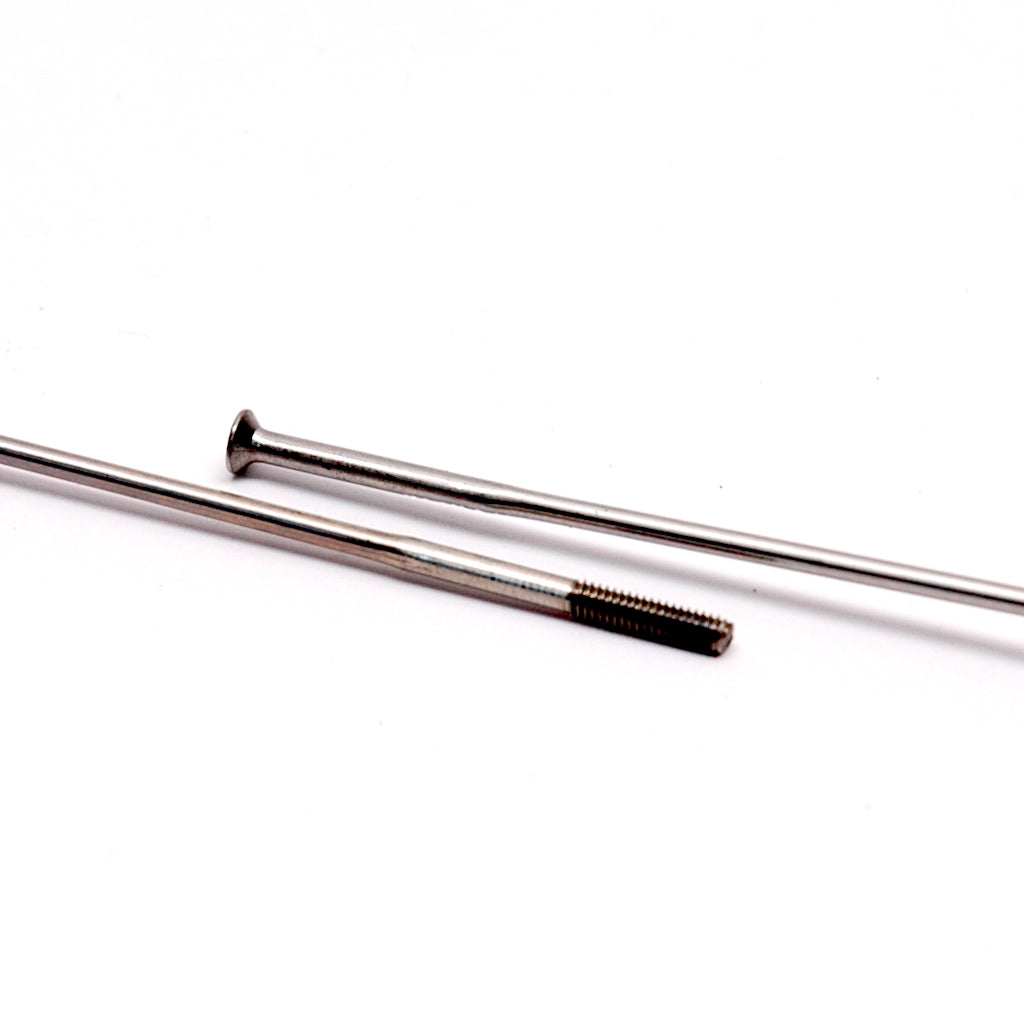 Mach1 France Plain Gauge Straight Pull Silver Spokes
