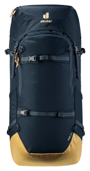 30% OFF! Deuter RISE 34+ Ski Snowboard Alpine Tour Backpack Ink Caramel