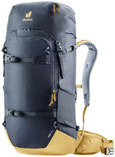 30% OFF! Deuter RISE 34+ Ski Snowboard Alpine Tour Backpack Ink Caramel