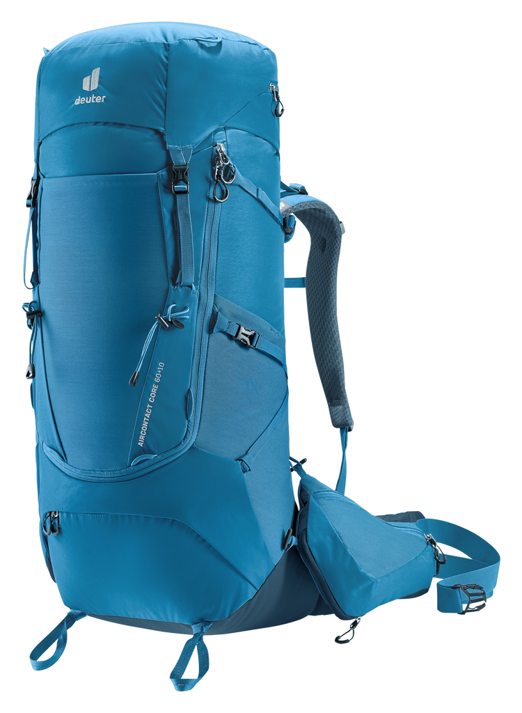33% OFF! Deuter AIRCONTACT CORE 60+10 Trek Hiking Backpack Reef-Ink
