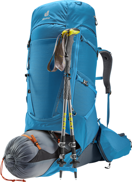 33% OFF! Deuter AIRCONTACT CORE 60+10 Trek Hiking Backpack Reef-Ink