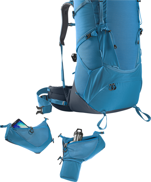 33% OFF! Deuter AIRCONTACT CORE 60+10 Trek Hiking Backpack Reef-Ink