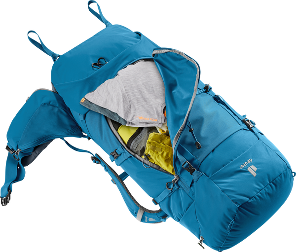 33% OFF! Deuter AIRCONTACT CORE 60+10 Trek Hiking Backpack Reef-Ink