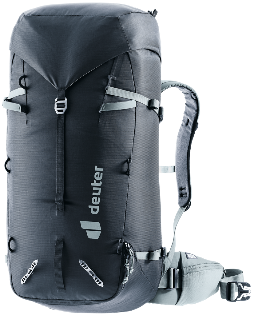 20% OFF! Deuter GUIDE 34+8 Ski Snowboard Alpine Tour Backpack Black-Shale