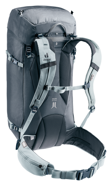 20% OFF! Deuter GUIDE 34+8 Ski Snowboard Alpine Tour Backpack Black-Shale