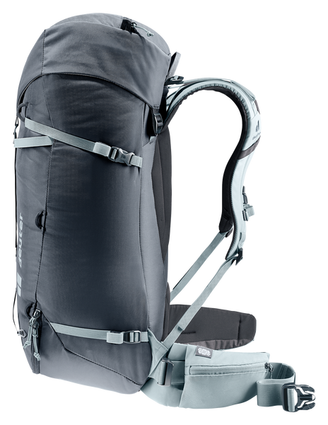 20% OFF! Deuter GUIDE 34+8 Ski Snowboard Alpine Tour Backpack Black-Shale