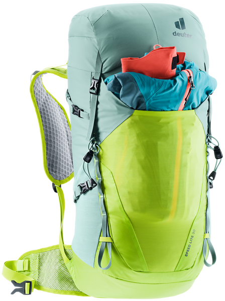20% OFF! Deuter SPEED LITE 30 Trekking Hiking MTB Backpack Jade-Citrus