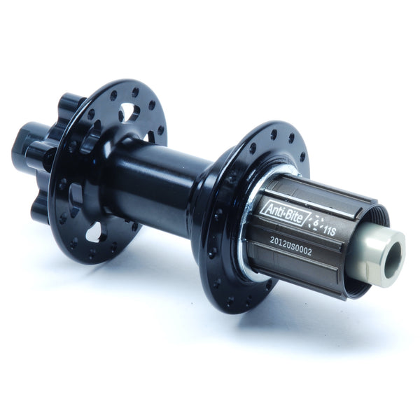 Bitex BX211R Rear 6 Bolt Boost MTB, Gravel and CX Hub by XLR8 Wheels Shimano 11s Angled
