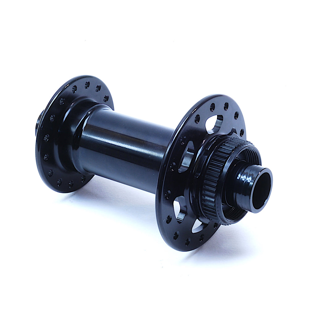 Bitex BX212F Front Centerlock Boost MTB, Gravel and CX Hub angled by XLR8 Perfromance Bicycle Wheels