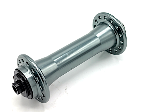 Bitex RAF12 Superlight Front Rim Brake Hubs by XLR8 Wheels Silver