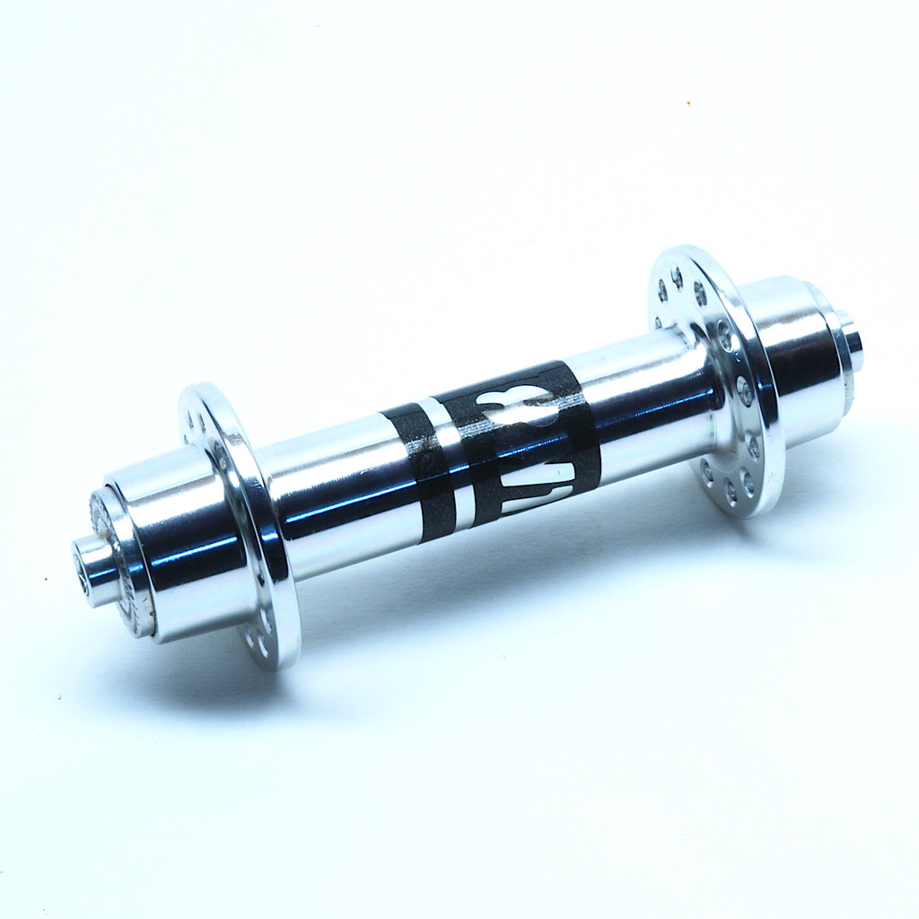 Bitex RAF13 Aero Front Rim Brake Hub Silver 24h by XLR8 Wheels