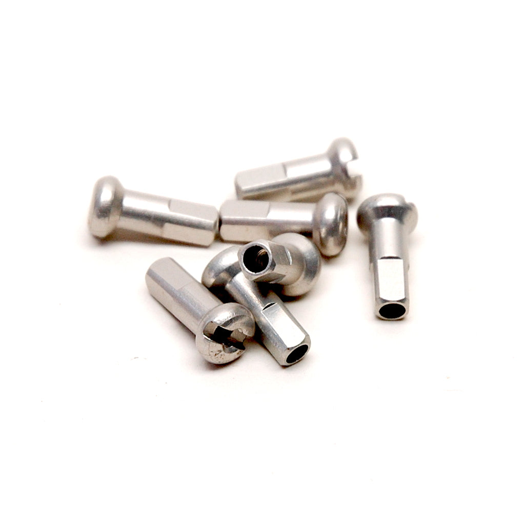 DT Swiss 12mm Silver Alloy 14g Nipples XLR8 Performance Bicycle Wheels