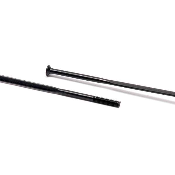 Sapim CX-Ray Bladed Straight Pull Spoke – 258mm, Black, Single (Universal Bike Type)