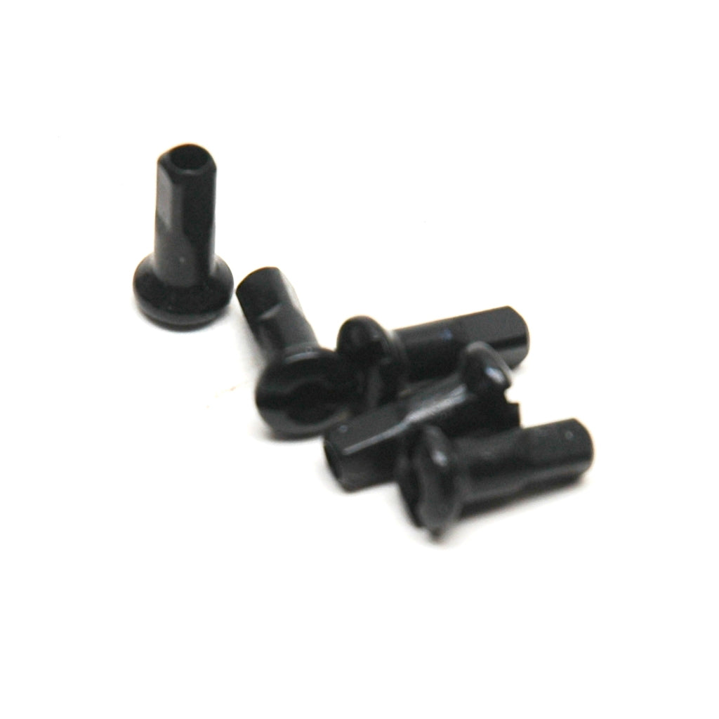 Sapim Polyax 12mm Black Alloy 14g Nipples XLR8 Performance Bicycle Wheels