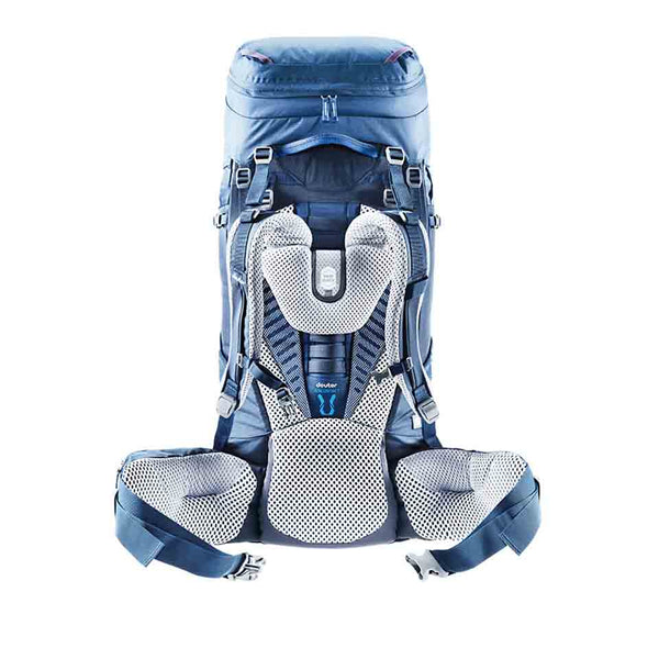 35% OFF! Deuter AIRCONTACT 45+10 Trekking Hiking Backpack Cranberry-Graphite