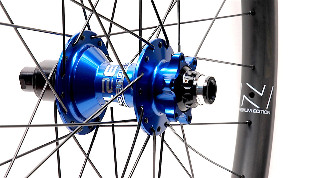 John's Nexties on Project 321 Blue hubs - proven!