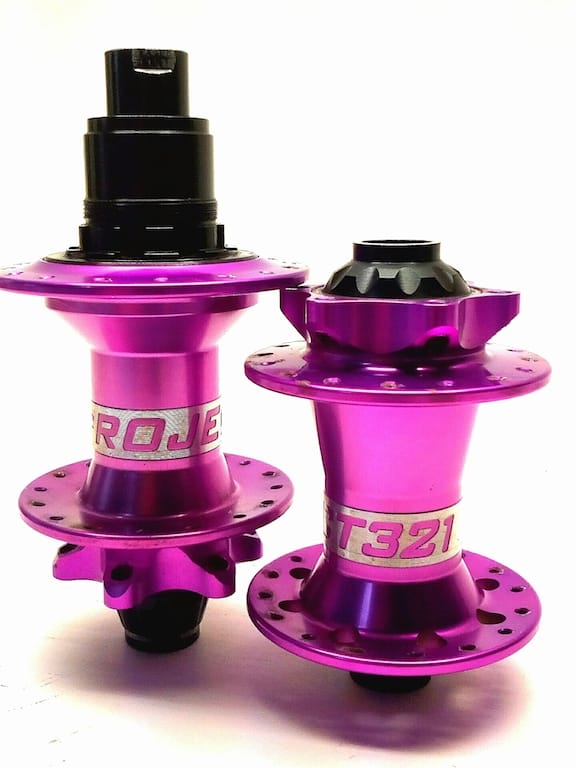 These Project321 hubs are being built into their third set of wheels ....