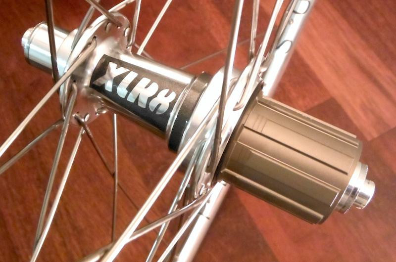 Les’s Silver XLR8 hubs on Polished Hplusson Archetypes