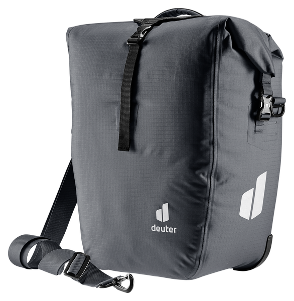 35% OFF! Deuter Weybridge 25+5 Touring Commuting Bikepacking Pannier Graphite