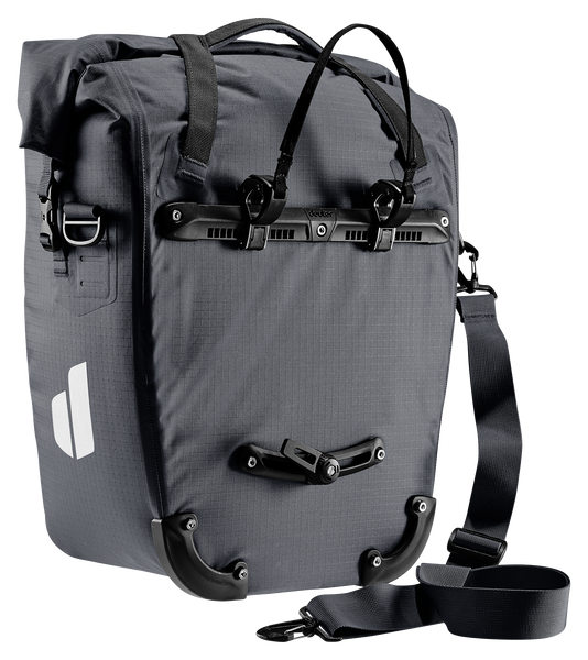 35% OFF! Deuter Weybridge 25+5 Touring Commuting Bikepacking Pannier Graphite