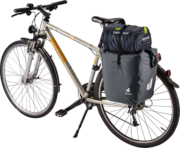 35% OFF! Deuter Weybridge 25+5 Touring Commuting Bikepacking Pannier Graphite