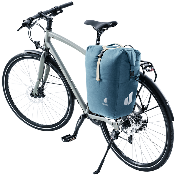 30% OFF! Deuter Bike Valbone 20+5 Touring Commuting Bikepacking Pannier Atlantic