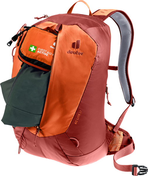 25% OFF! Deuter AC Lite 17 Trekking Hiking Backpack Paprika-Redwood