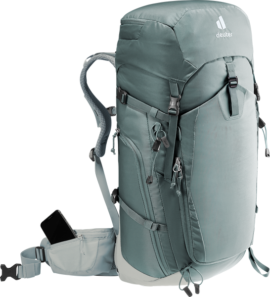 20% OFF! Deuter TRAIL PRO 34 SL Climbing Hiking Backpack Teal-Tin