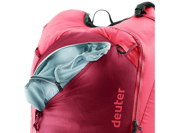 30% OFF! Deuter UPDAYS 20 Ski Snowboard Alpine Tour Backpack Ruby-Hibiscus