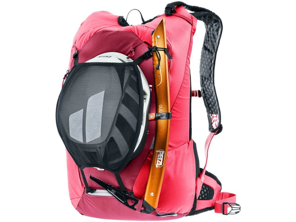 30% OFF! Deuter UPDAYS 20 Ski Snowboard Alpine Tour Backpack Ruby-Hibiscus