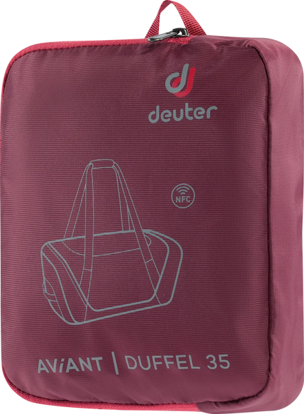 50% OFF! Deuter AVIANT DUFFEL 35 Sports Travel Backpack Bag Maron-Aubergine
