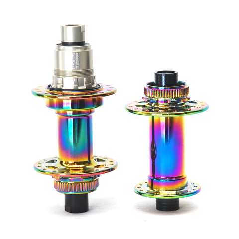 Bitex BX212 Centerlock Boost MTB, Gravel and CX Oil Slick Hubs upright by XLR8 Performance Bicycle Wheels