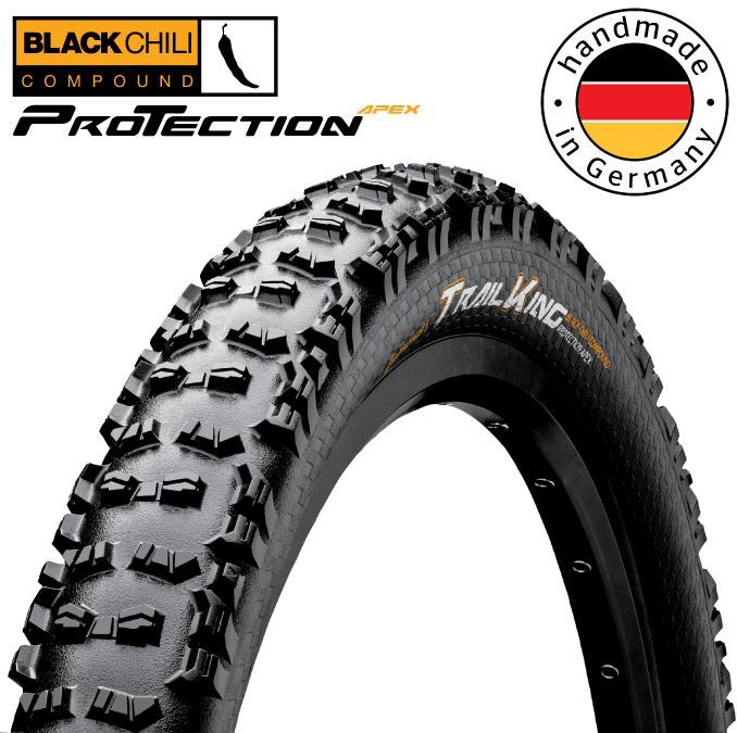 Continental Trail King Tubeless ProTection BlackChili Enduro MTB Tyre 27.5X2.4"
