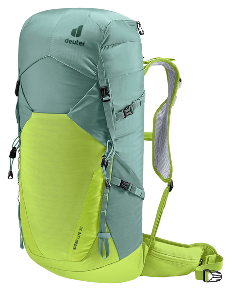 20% OFF! 2023 Deuter SPEED LITE 30 Trekking Hiking MTB Backpack Jade-Citrus
