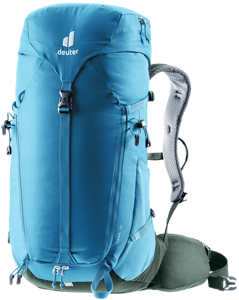 20% OFF! Deuter TRAIL 30 Climbing Hiking Backpack Wave-Ivy