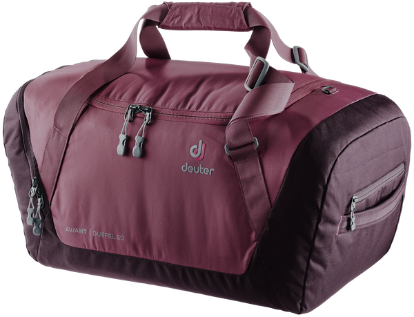 50% OFF! Deuter AVIANT DUFFEL 50 Sports Travel Backpack Bag Redwood-Ink